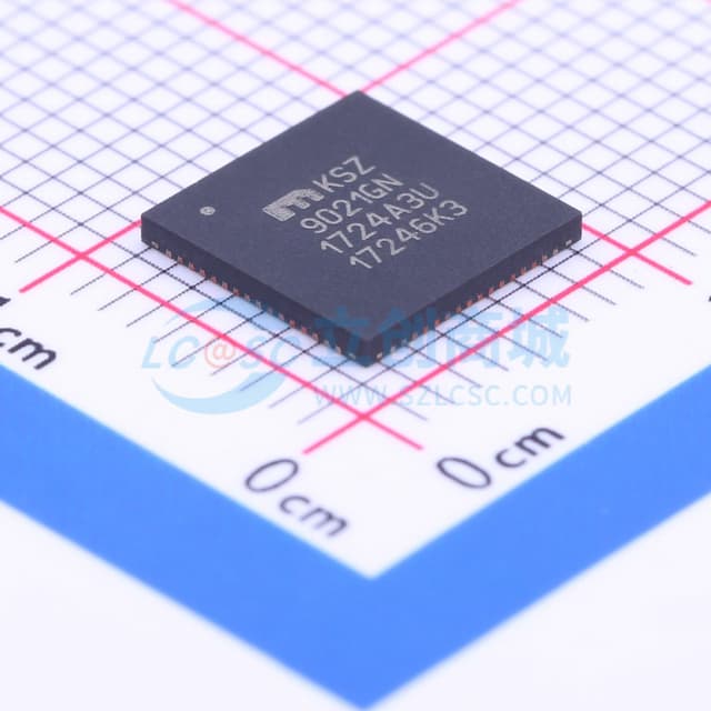 Gigabit Ethernet 收发器，支持 GMII/MII 接口实物图