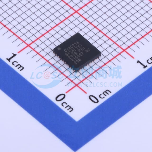 CY8C21434-24LTXIT实物图