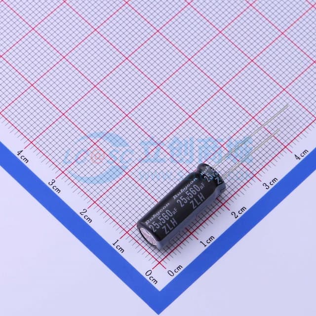 560uF ±20% 25V 【插件】实物图