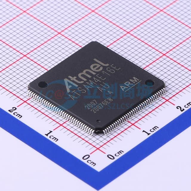 ATSAM4E16EA-AU实物图