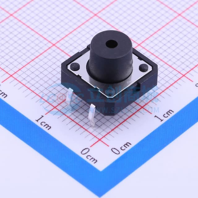 12*12*5.2mm 直插 轻触开关 【轻触】实物图