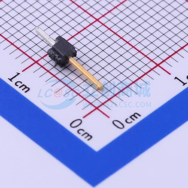 间距:2.54mm 方针 直插 【排针】实物图