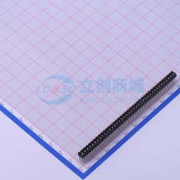 2x40P 间距:2.54mm 方针 直插 【插件】缩略图