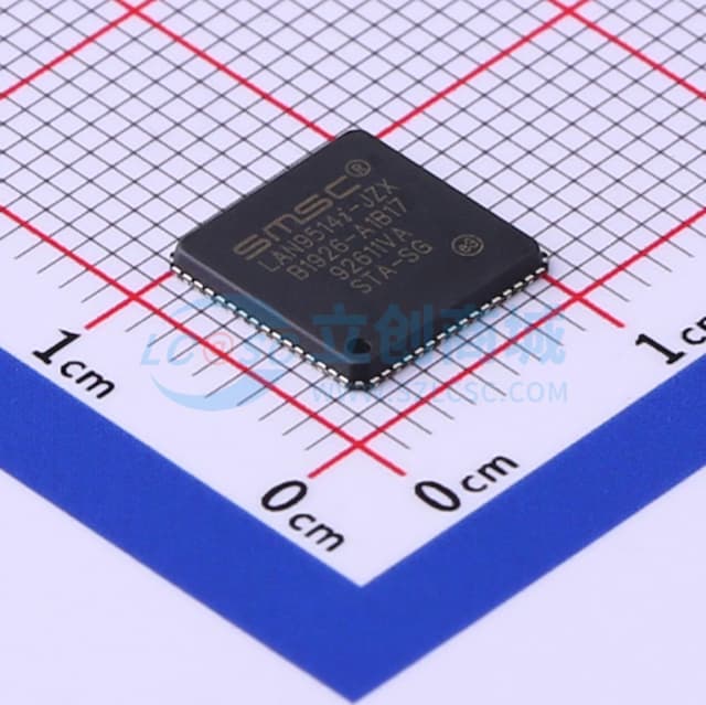 LAN9514/LAN9514i USB 2.0 集线器和10/100以太网控制器实物图