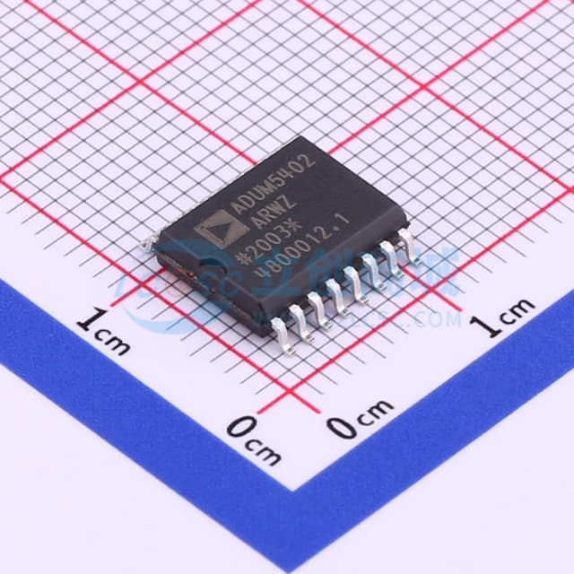 集成DC/DC转换器的四通道隔离器实物图