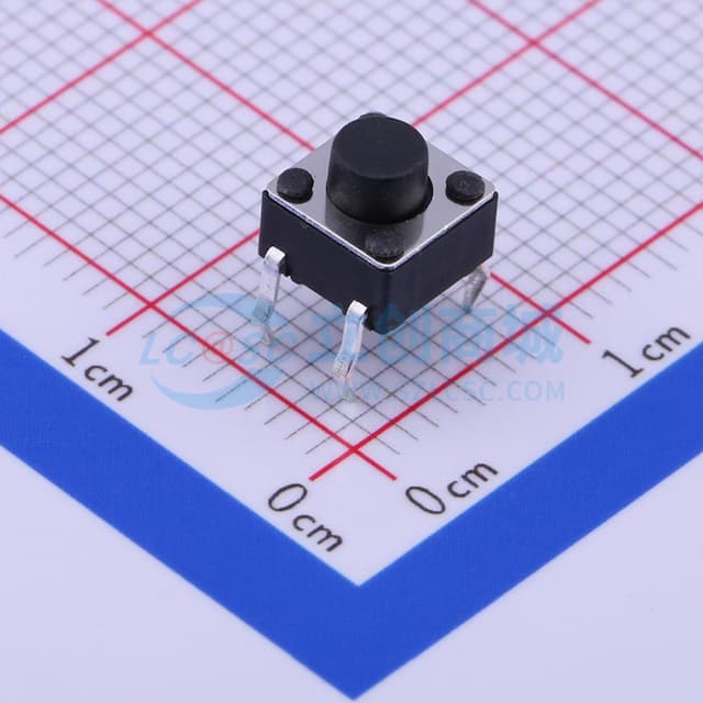 6mm*6mm*5.5mm 12V 50mA【轻触】实物图