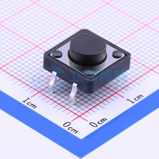 12mm*12mm*5.5mm 12V 50mA【轻触】实物图
