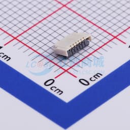 间距:0.5mm P数:6P 翻盖式 双侧触点/上下接缩略图