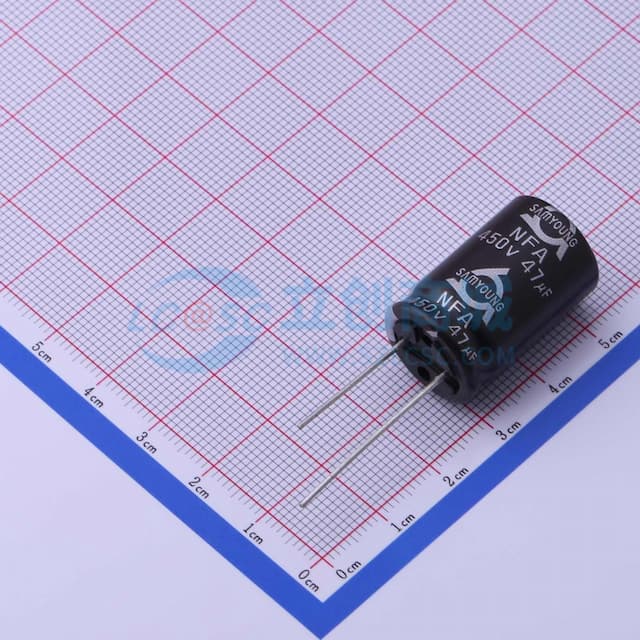 47uF ±20% 450V 【插件】实物图