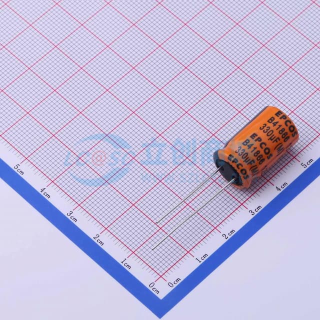 330uF ±20% 63V 【插件】实物图