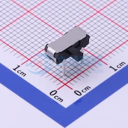 滑动开关9.0*3.5*3.0mm插件侧拨三脚二档 【拨动】缩略图