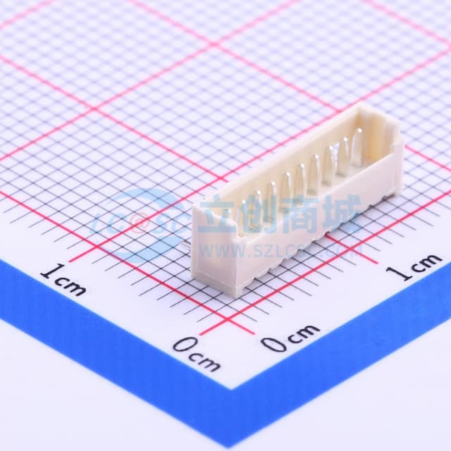 1x10P 间距:1.25mm 弯插 【插件】实物图