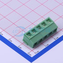 1x5P 5mm 直插 排数:1 每排P数:5【螺钉】缩略图