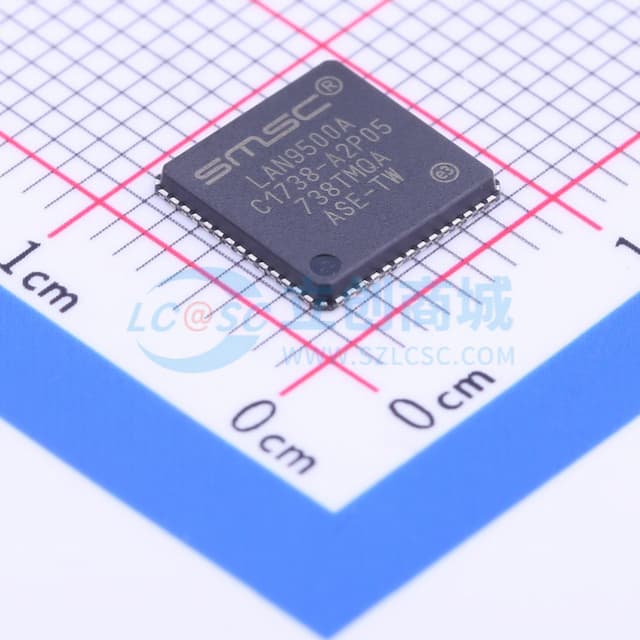 LAN950x USB 2.0 到 10/100 以太网控制器实物图