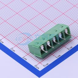 1x5P 5mm 直插 排数:1 每排P数:5【螺钉】缩略图