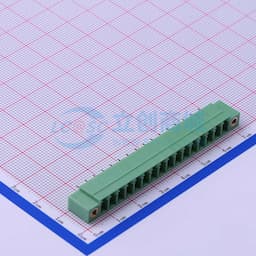 3.81mm 1x16P 排数:1 每排P数:16 螺丝固定【插拔】缩略图
