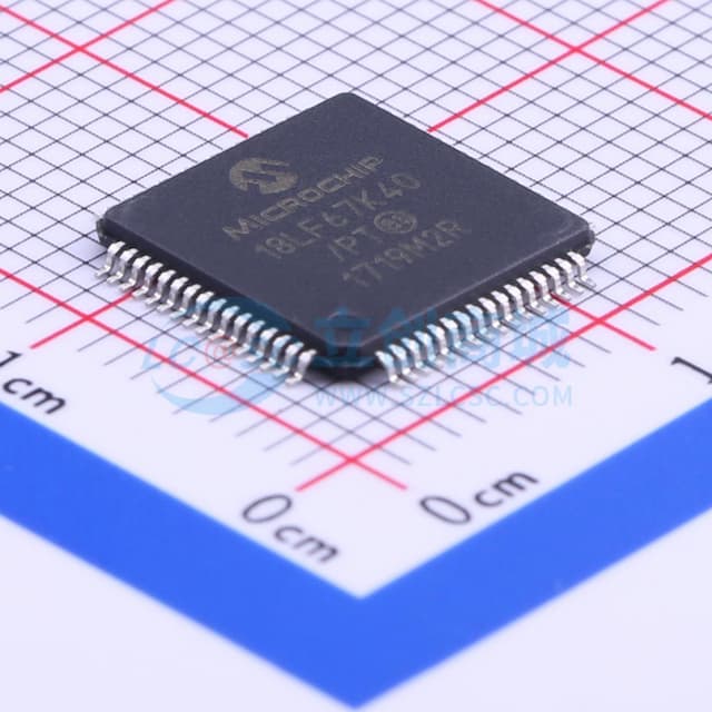 PIC18LF67K40T-I/PT实物图
