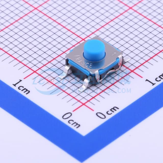 6.2*6.2*4.3mm 立贴 轻触开关实物图