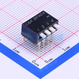 间距2.54mm 琴键 4位拨码开关 【拨码】缩略图