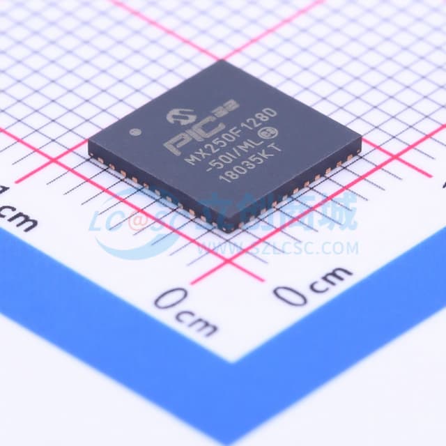 PIC32MX250F128D-50I/ML实物图