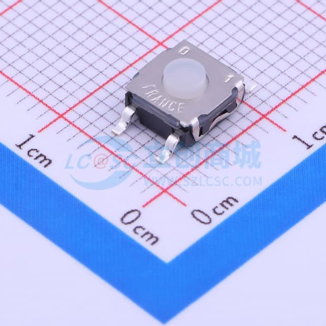 6.2*6.2*0.6mm 立贴 轻触开关实物图