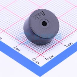 压电式无源蜂鸣器 Φ12*7mm 脚距5.0 弹簧针 【蜂鸣】缩略图