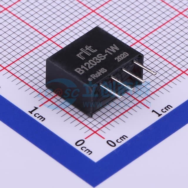 DC-DC 模块电源/1000V 隔离 1W【插件】实物图