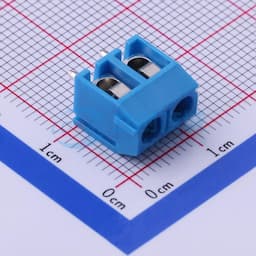 1x2P 5mm 直插 排数:1 每排P数:2【螺钉】缩略图
