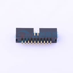 黑色 2.54mm 2x10P 排数:2 每排P数:10【ID】缩略图