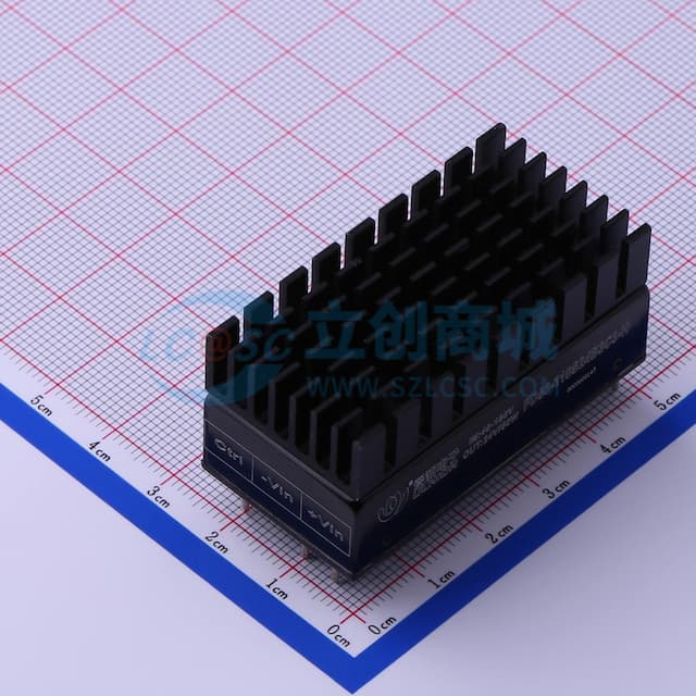 50W DC/DC模块电源，4:1宽范围输入电压，超快速启动，隔离稳压输出【电源】实物图