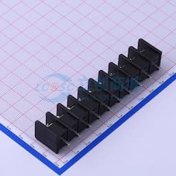 9.5mm 1x10P 直插 中脚 排数:1 每排P数:10 【栅栏】缩略图