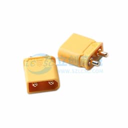 AMASS(艾迈斯)板载立式 航模锂电池控制器连接器插头 公头XT30UPB-M 【电源】缩略图
