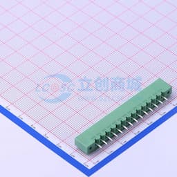 3.81mm 1x14P 排数:1 每排P数:14 螺丝固定【插件】缩略图
