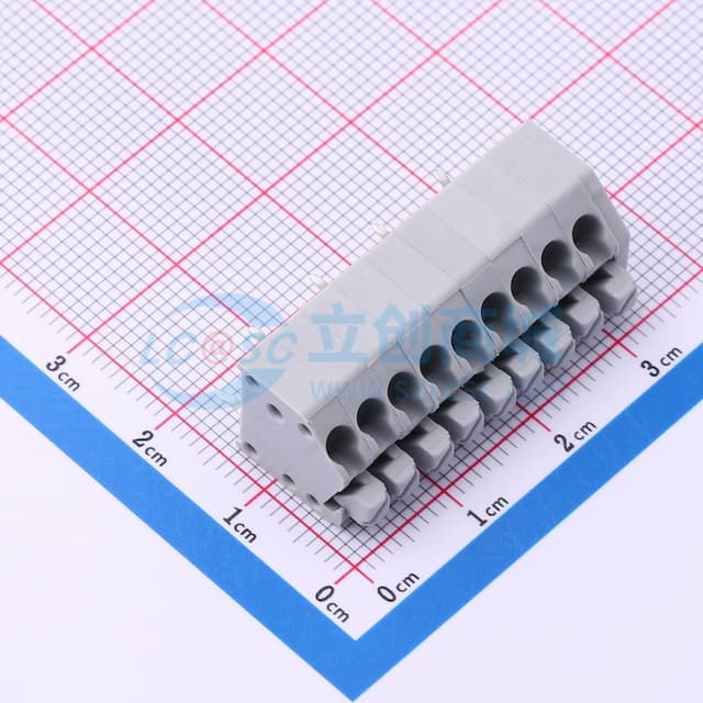 1x9P 3.5mm 每排P数:9 排数:1实物图