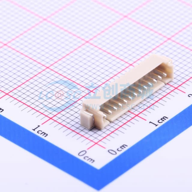 间距:1.25mm 1x13P实物图