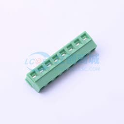 1x8P 5mm 直插 排数:1 每排P数:8【螺钉】缩略图