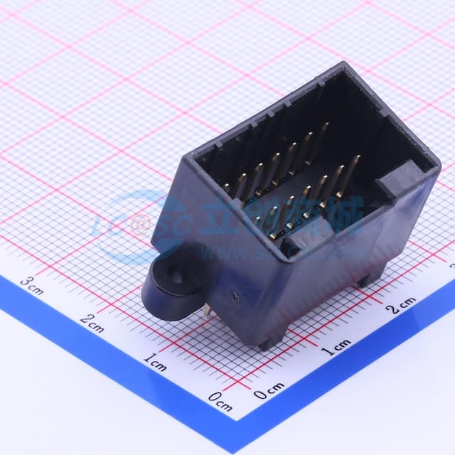 2x8P 间距:2.5mm【插件】实物图