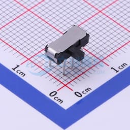 滑动开关9.1*3.5*3.0mm插件侧拨六脚二档 【插件】缩略图