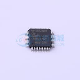 主流Arm Cortex-M0+ MCU，具有64 KB Flash存储器、8 KB RAM、64 MHz CPU、2x USART、定时器、ADC和通信接口，1.7-3.6V缩略图