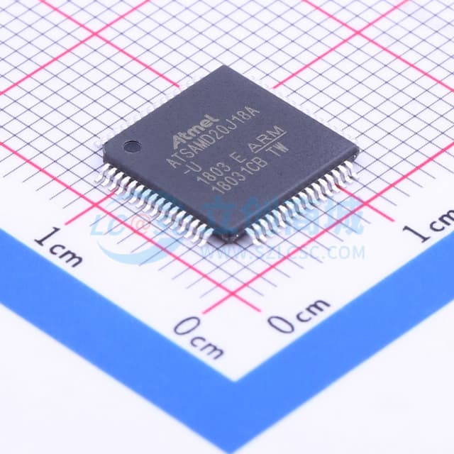 ATSAMD20J18A-AU实物图