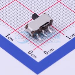 滑动开关9.1*3.5*2.0mm贴片侧拨单排三脚二档缩略图
