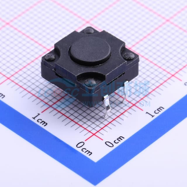 12mm*12mm*6mm 12V 50mA【轻触】实物图