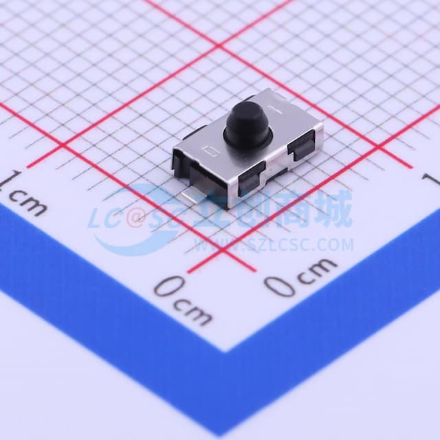 6*3.8*1.55mm 立贴 轻触开关实物图