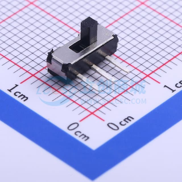 卧插双档 滑动开关 【插件】实物图
