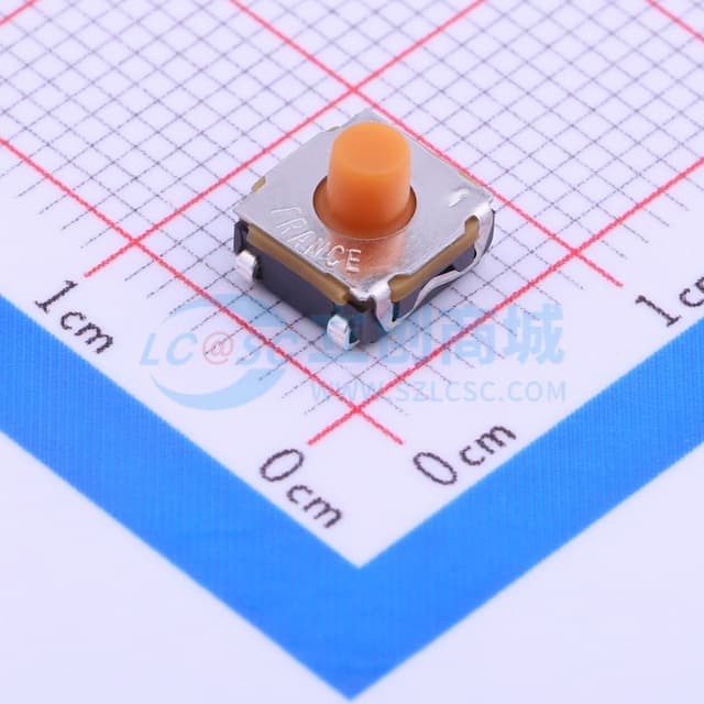 6.2*6.2*2.3mm 立贴 轻触开关实物图