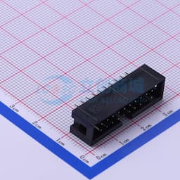 2.54mm 2x10P 排数:2 每排P数:10 【ID】缩略图