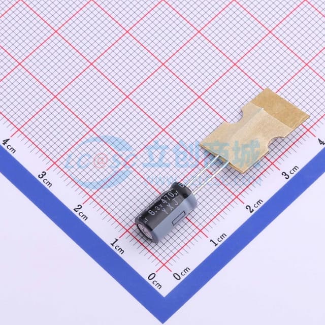470uF ±20% 6.3V实物图