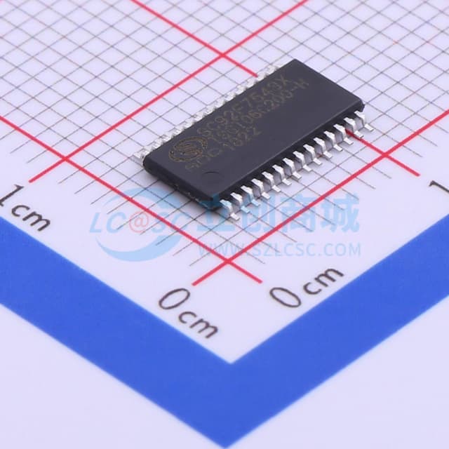 超高速1T 8051内核Flash MCU实物图