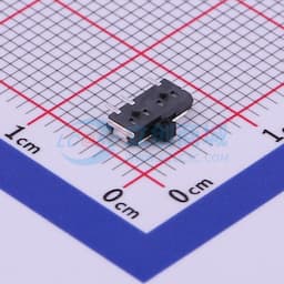 滑动开关6.6*2.7*1.5mm贴片侧拨三脚二档缩略图