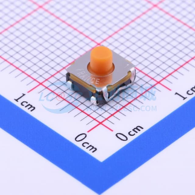 6.2*6.2*5.2mm 立贴 轻触开关实物图